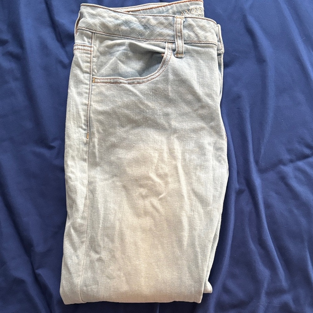 American Eagle Outfitters Light Blue Super Stretch Jeggings